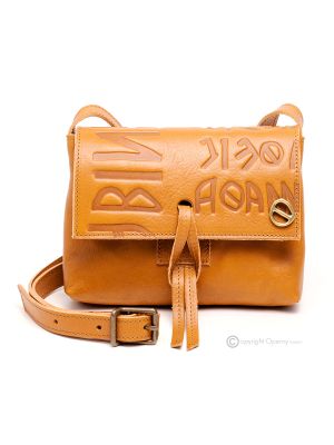 DIAFEIKU1 Borsa a tracolla borsa a spalla donna vera pelle artigianale