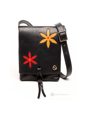 MARGH Borsa a tracolla borsa a spalla donna vera pelle artigianale