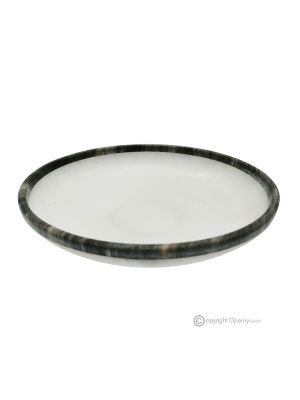 CIOTOLA in alabastro, pietra naturale autentica con venature uniche, realizzata a mano