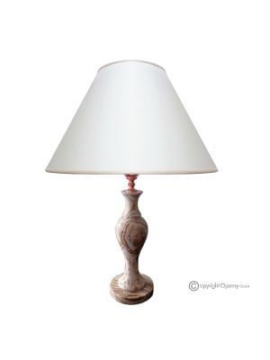 LAMPADA in marmo Onice Ivory, abajour in pietra naturale autentica, realizzata a mano