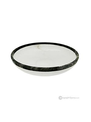 CIOTOLA in alabastro, pietra naturale autentica dalle venature uniche, fatta a mano.