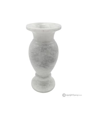 VASO, anfora in marmo bianco amore autentica, fatto a mano, design elegante e raffinato.