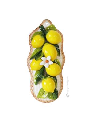 LIMONI Decorazione da appendere ceramica artistica