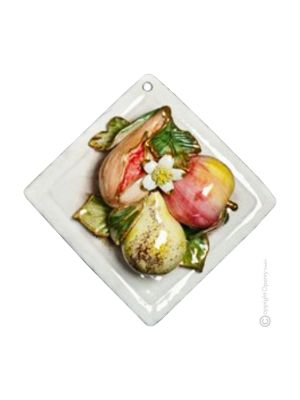 QUADRO Decorazione da appendere ceramica artistica Made in Italy