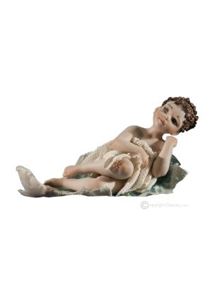 AZZURRA Statuetta Capodimonte, porcellana d’arte italiana, bellezza senza tempo.