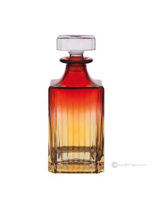 DOMINA Decantatore, bottiglia dipinta a mano moderna decorativa in vetro di qualità superiore.