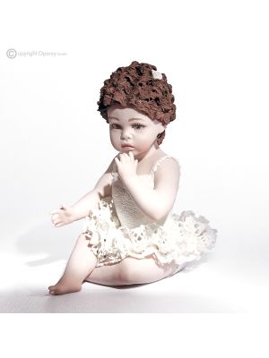 JOUJOU - Capodimonte, figura di ballerina, romantica e raffinata in porcellana.