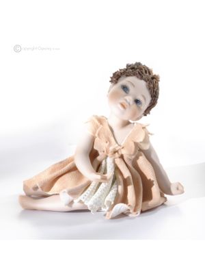 LICIA - Statuetta Capodimonte, bellezza italiana in porcellana esclusiva.