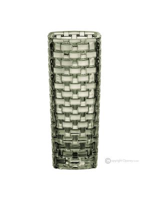 MANHATTAN Vaso dipinto a mano autentico moderno decorativo in vetro di qualità superiore.