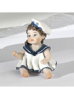 NINA - Statuetta Capodimonte, un’opera di porcellana unica e romantica.