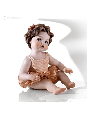 RENEE - Statuetta Capodimonte, ballerina in porcellana di rara bellezza.