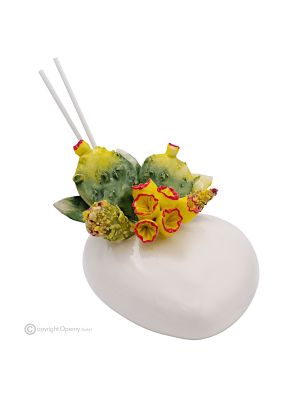 MESSINA – Profumatore, diffusore per ambienti, ceramica di Capodimonte, fatto a mano