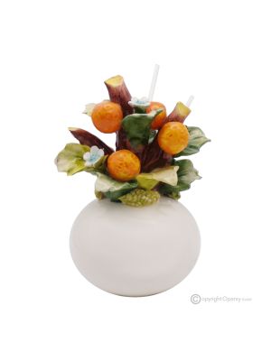 ARANCE – Profumatore, diffusore per ambienti, ceramica di Capodimonte, realizzato a mano