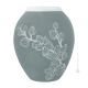 VASO ORCHIDEE Vaso in ceramica piemontese fatto e decorato a mano autentico Made in Italy