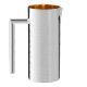 CARAFFA ACQUA DIRITTA Caraffa Decantatore Speciale Placcatura Oro Argento Fatto a Mano Made in Italy 0,45l
