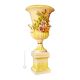 VASO Ceramica artistica stile Barocco dettaglio oro 24k Made in Italy