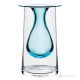 ALBA Vaso dipinto a mano autentico moderno decorativo in vetro di qualità superiore.