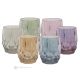 ALKIMIA Set 6 bicchieri acqua dipinti a mano autentici in vetro di qualità superiore design moderno.-Multi-colored 