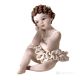 CLAUDINE - Statuetta Capodimonte, ballerina in porcellana di rara bellezza.