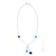COLLANA DENISE bigiotteria artistica collane collier perle in vetro di Murano con argento 925 fatta a mano autentico Made in Italy