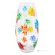 BETTY Vaso dipinto a mano autentico moderno decorativo in vetro di qualità superiore.
