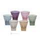 DEBBY Set 6 bicchieri liquore dipinti a mano autentici moderni in vetro di qualità superiore.