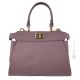 JOLIE borsa a mano e a spalla tracolla donna vera pelle artigianale rosa