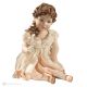 FLORA Statuetta porcellana Capodimonte da collezione, romanticismo celestiale.