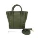 ALICIA mini borsa a mano e a spalla donna vera pelle artigianale verde