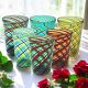 ACQUA CANNE Set 6 bicchieri tumbler in vetro di Murano Made in Italy