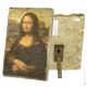 LA GIOCONDA soprammobile in marmo giallo  Made in Italy