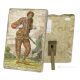 ARLECCHINO soprammobile in marmo giallo  Made in Italy