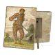 ARLECCHINO soprammobile in marmo giallo  Made in Italy