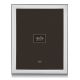 ROSSINI Cornice Portafoto Argento Massiccio 925 Sterling Artigianale Made in Italy Foto 20x25 cm