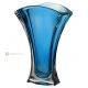 WAVE Vaso dipinto a mano autentico moderno decorativo in vetro di qualità superiore.