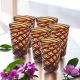 ACQUA CANNE Set 6 bicchieri tumbler in vetro di Murano Made in Italy