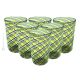 ACQUA CANNE Set 6 bicchieri tumbler in vetro di Murano Made in Italy