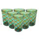 ACQUA CANNE Set 6 bicchieri tumbler in vetro di Murano Made in Italy